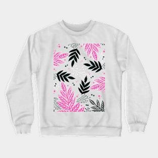 Floral Pink Crewneck Sweatshirt